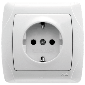 Розетка телевізійна Viko Кармен /