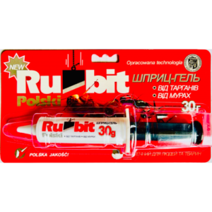 Гель-шприц від тарганів Рубіт 40гр. 30783 /