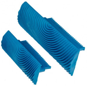 Шпатель гумовий  для Імітації Дерева Profi двостор 390944 /