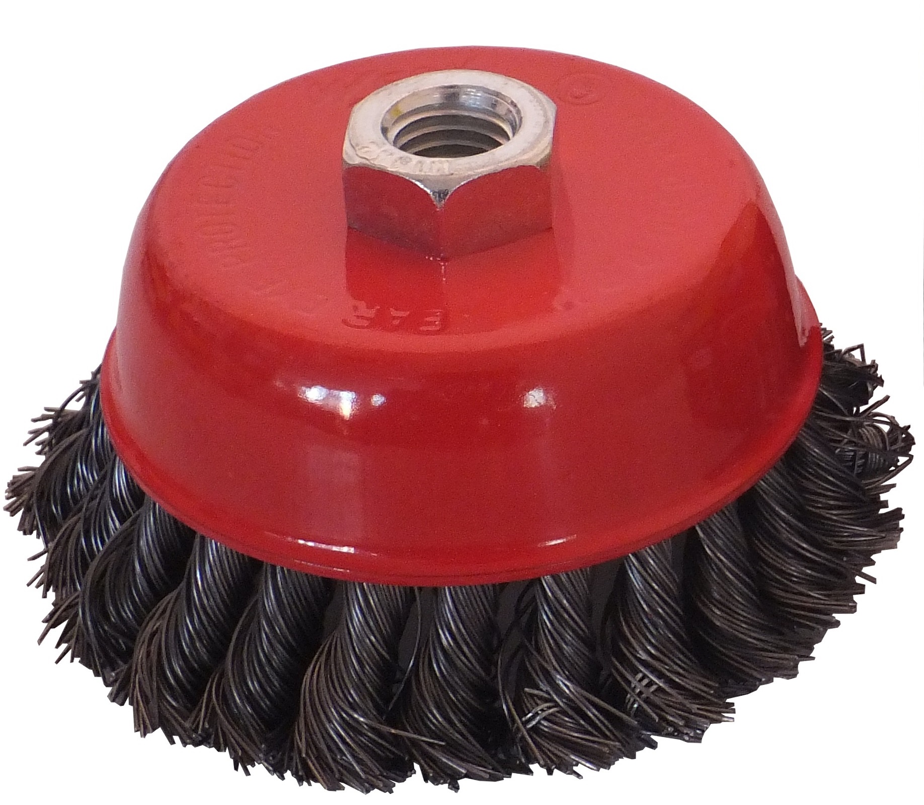 Щітка торцева із плет. пров. Werk 125мм м14 WE107225 99232