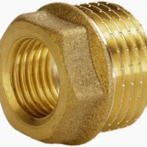 26025 Перехід латунь 1/4 вн х1/2 з /