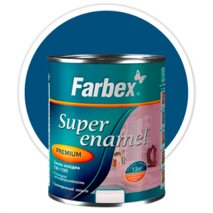 Емаль синя ПФ-115 Фарбекс Україна 2,8кг(р)