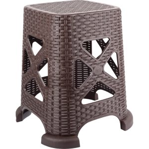 Табурет ротанг 0734 46см висота теракот /