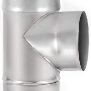 Трійник нерж д120 Вентустрій 29213