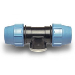 Трійник для труб ПВХ д32/32/1 внутр різьба 27674 /