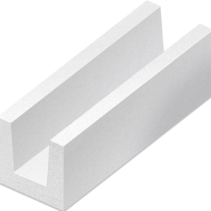 Газблок U-блок Стоунлайт 20х30х50см (24шт/уп) 19567 /