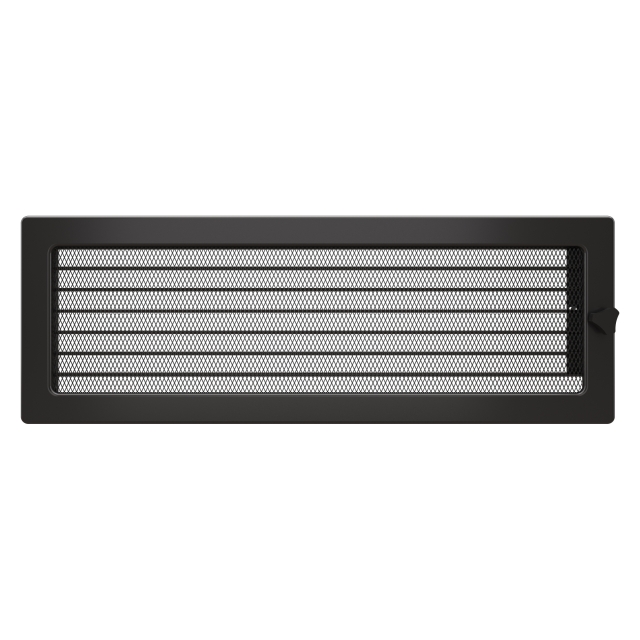 Вентиляційна решітка з схов кріпл з жалюзі 170х170мм 68024 /