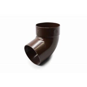 Відвід труби 67* одномуфтов. коричн.подовж.100мм 27954 Rainway Україна