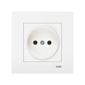 Розетка 1-на VIKO KARRE з/заз 87115 /