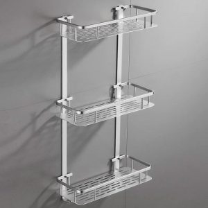 Поличка  в ванну хром 1-ярусна пряма 3-к. ПП-35132 10596 Україна