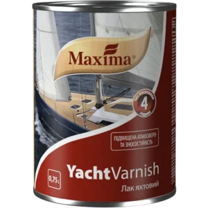 Лак яхтовий матовий 33505 Maxima Україна